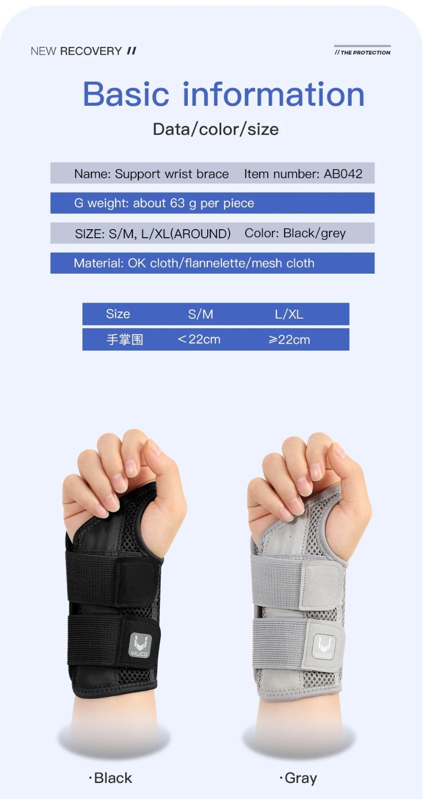 1Pc Wrist Carpal Brace Tunnel Support Arthritis Hand Splint Sprain Right Left