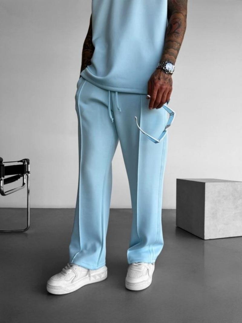 Pantalones Deportivos Largos Para Hombres Chándal De Correr Culturismo Moda Gym