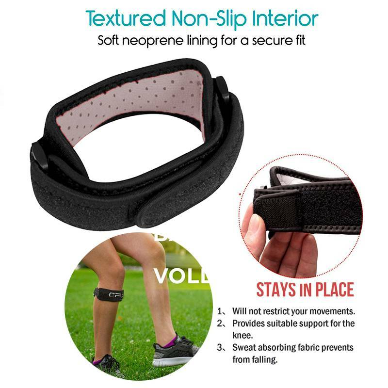 Knee Patella Support Brace Strap Kneecap Leg Tendon Band Gym Running Tennis US