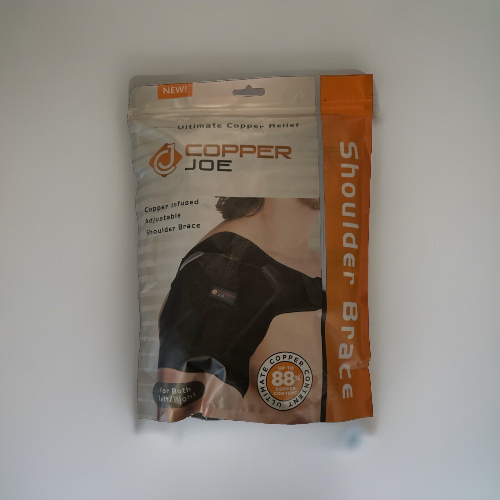 copper joe shoulder brace for women & men – rotator cuff support brace for shoul
