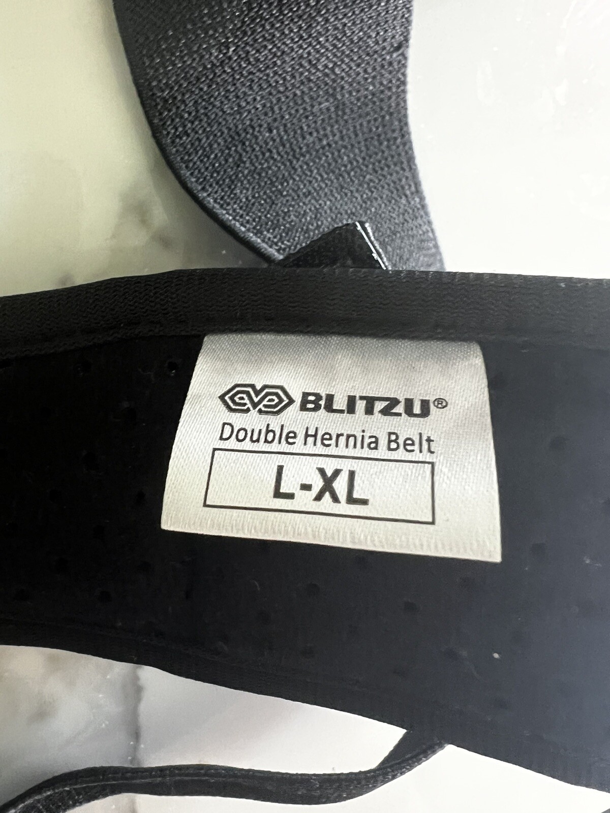 Blitzu Double Inguinal Groin Hernia Support Belt Truss Brace for Men Brand New