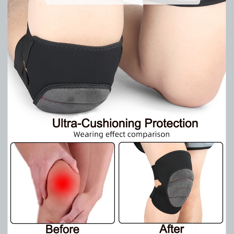 Shockproof Knee Pads Brace Impact Absorption for Dance Sports Football Collision
