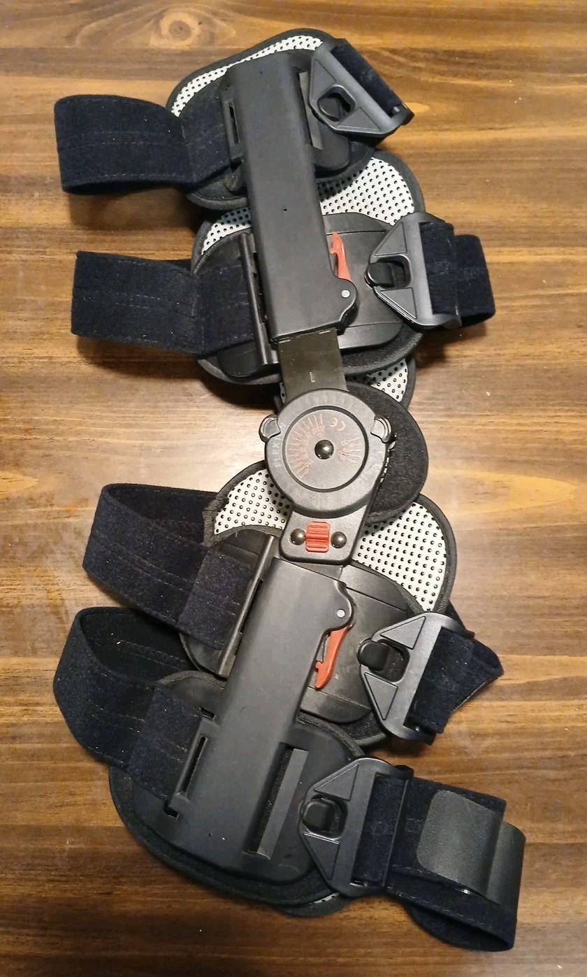 UNI Adjustable Post-Op Knee Brace ROM Immobilizer ACL MCL PCL Injury Support