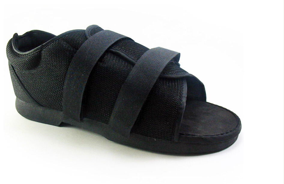 Darco International Classic Black Post-Op Shoe Large Hook and Loop HD-PO-CL4