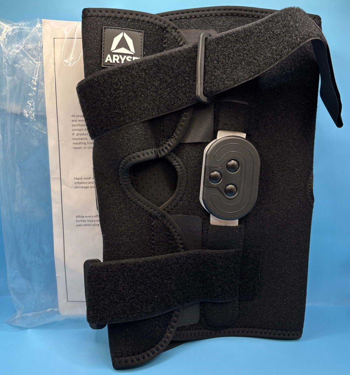 2021 Aryse Universal ROM Tru-Range Knee Brace Model L1833 – NIP, Never Used