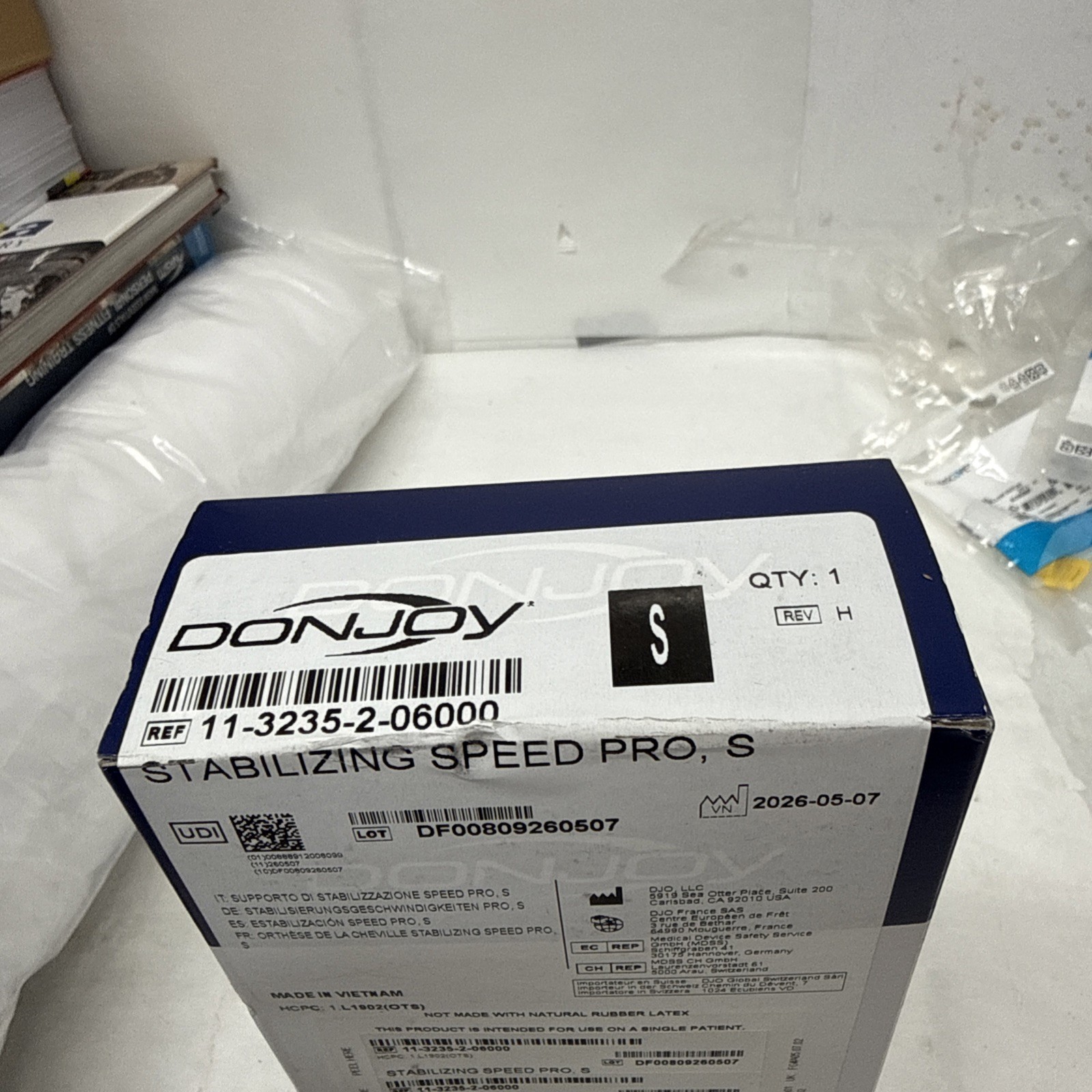 DonJoy Stabilizing Speed PRO Ankle Brace Sz S