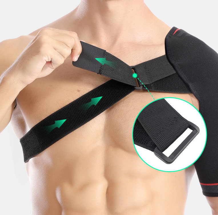 Adjustable Belt Sleeve Sprains Shoulder Brace Rotator Cuff Pain Relief Support
