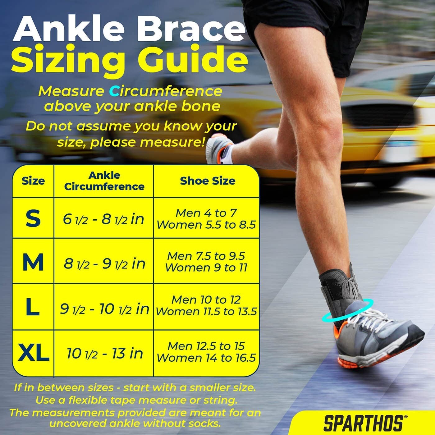 Lace-Up Adjustable Ankle Brace – Ideal for Running & Basketball – Gray Large