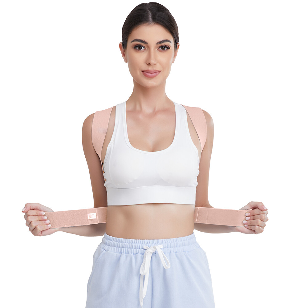 Adjustable Posture Corrector Back Support Shoulder Brace Belt Men Women Clavicle