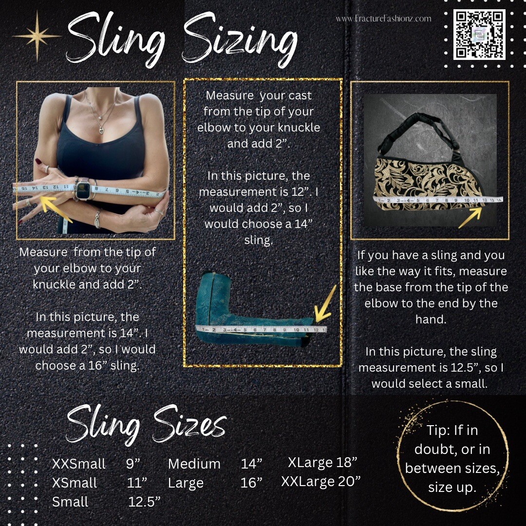 Stunts Arm Sling – Teen 14” Sling- New