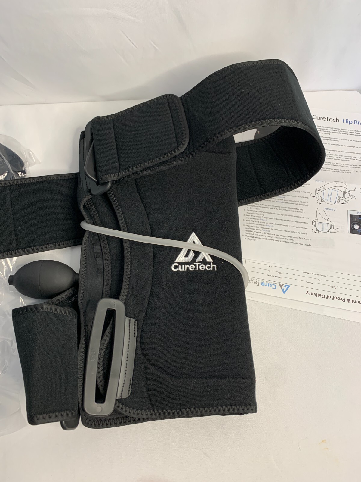 ManaEZ Hip Ice Universal, Hip Range of Motion Orthosis Brace NEW