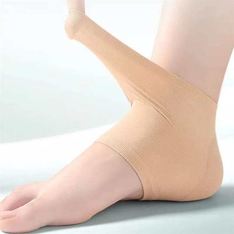2PCS Gel Moisturizing Heel Socks Spa Sock For Foot Care Gel Heel Socks For Dry C