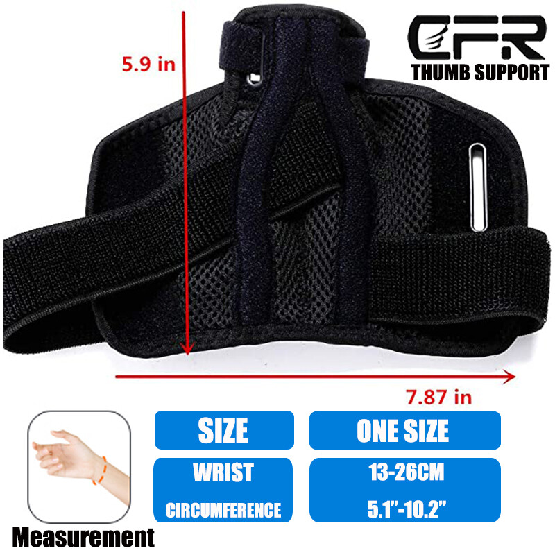 Left/Right Hand Universal Thumb Wrist Support Brace Adjustable Straps