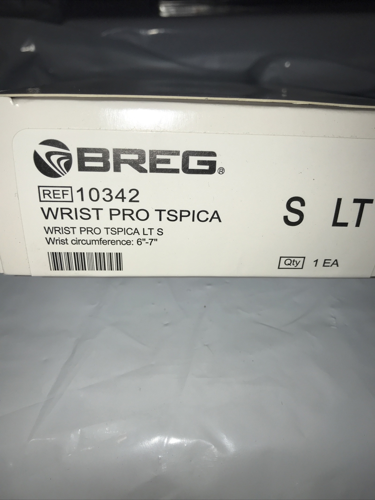 Breg Wrist Pro Brace With Thumb Spica,SMALL-LEFT . New ! Wrist Brace. 10342