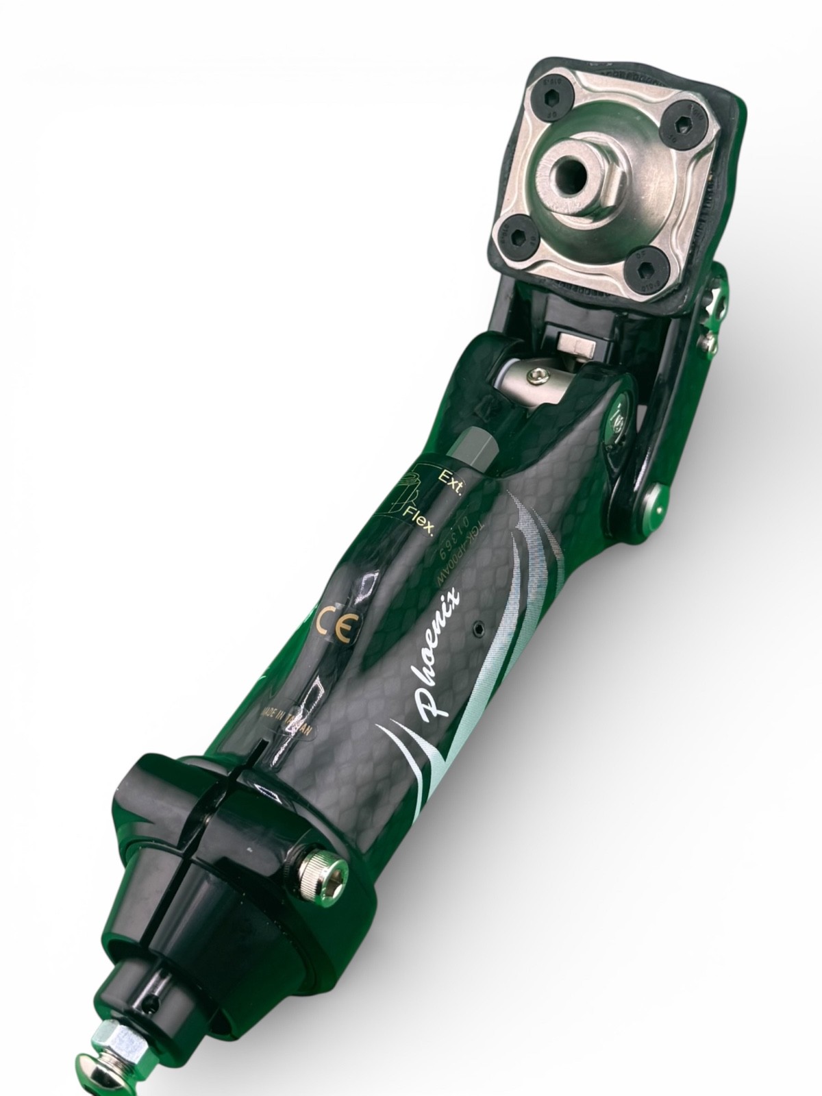 Phoenix Graph-Lite Graph lite prosthetic knee. Pneumatic prosthetic knee.