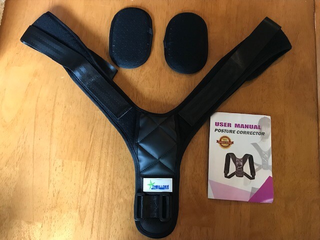 THRILLDEI Posture Corrector One Size Adjustable Chest 28″-36″ NWT FAST SHIPPING
