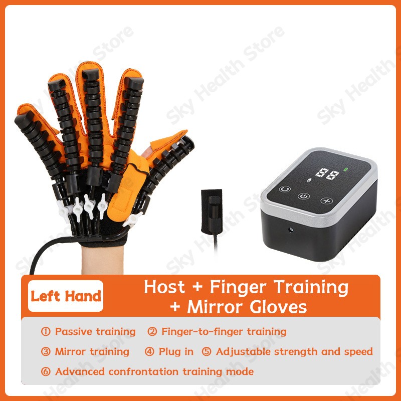 Rehabilitation Robot Gloves, Finger Exerciser for Stroke Recovery Hand Glove