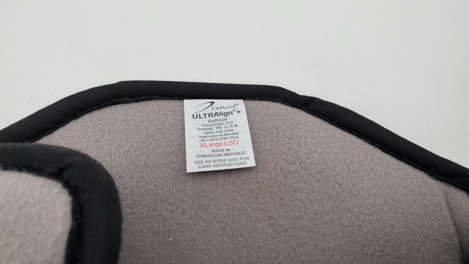 Deroyal Ultralign + TLSO Lumbar Support Back Brace Size XLarge LSO