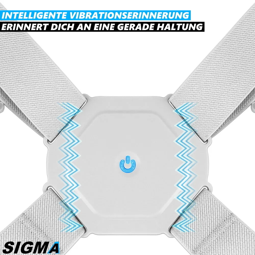 SIGMA Smart Back Support Straightener Stabilizer Belt Posture Corrector