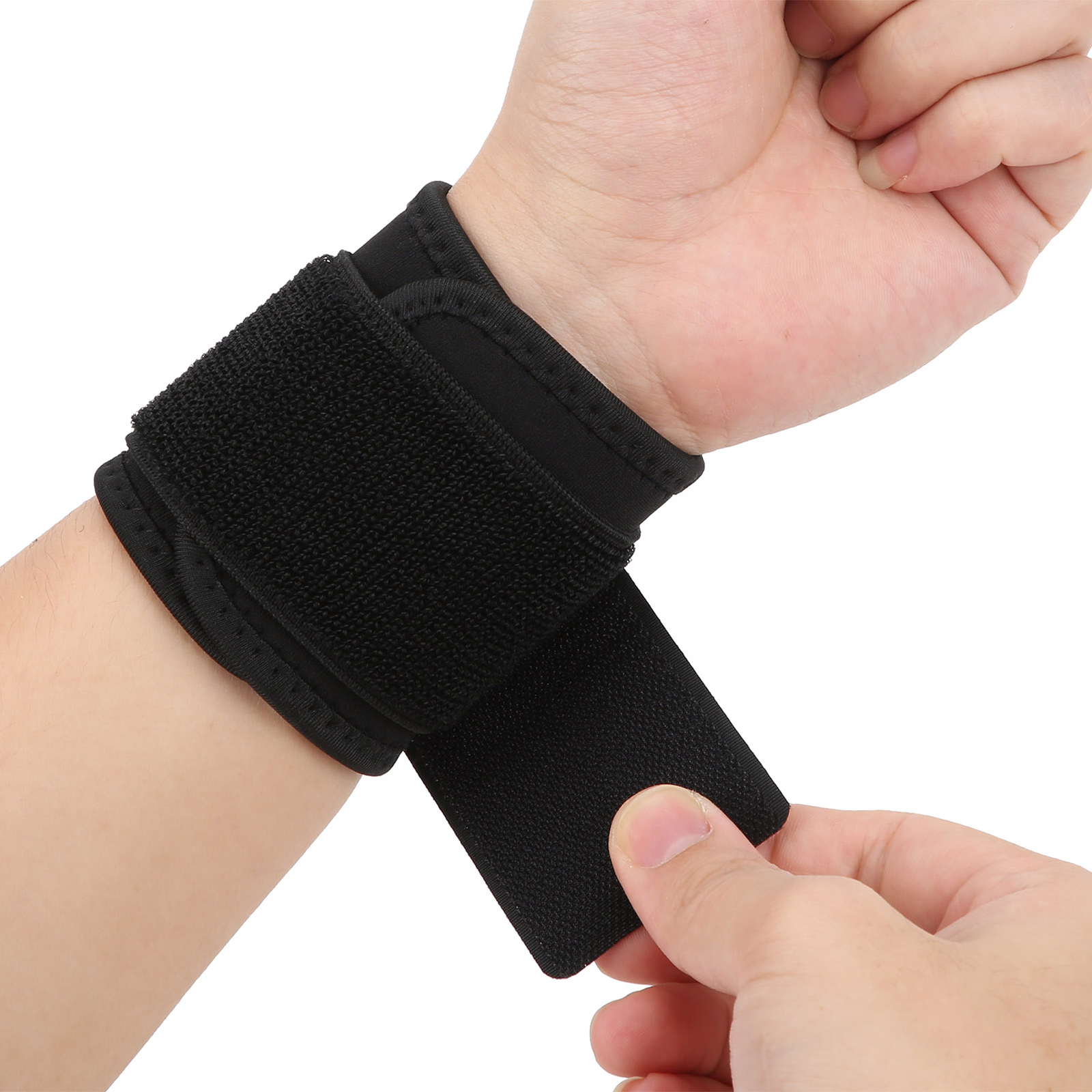 Compression Wrist Brace Elastic Weight Lifting Wrist Support Strap For Gym AP9