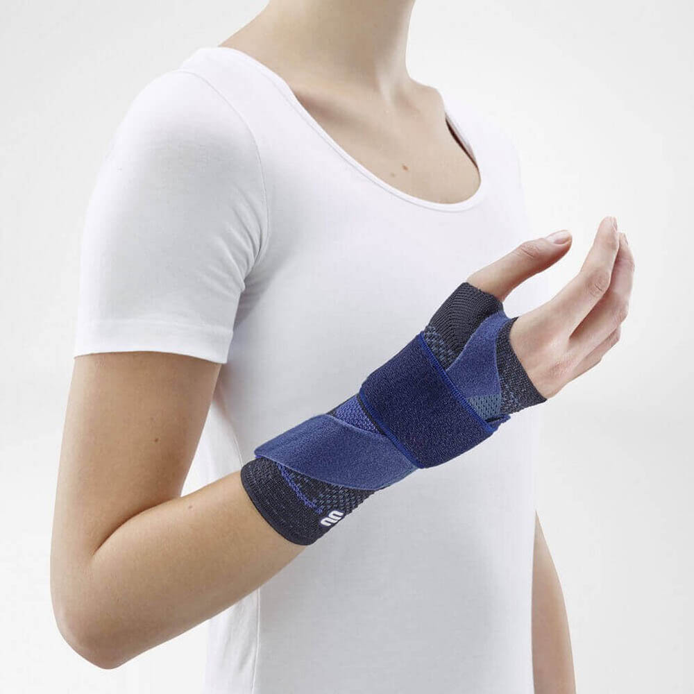 Bauerfeind Tendinitis Wrist Brace Manutrain Black Left Black