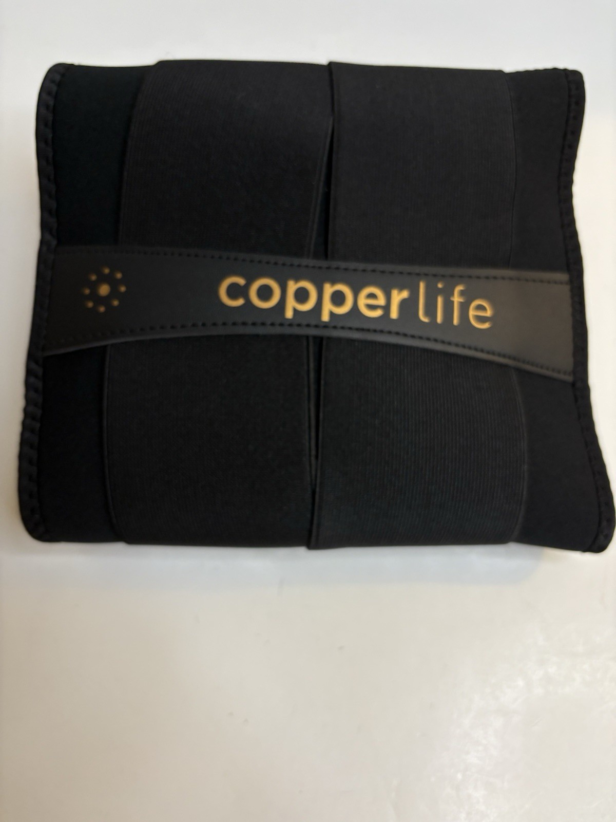Copper Life Adjustable Back Support Size 2XL-3XL Black Brand New