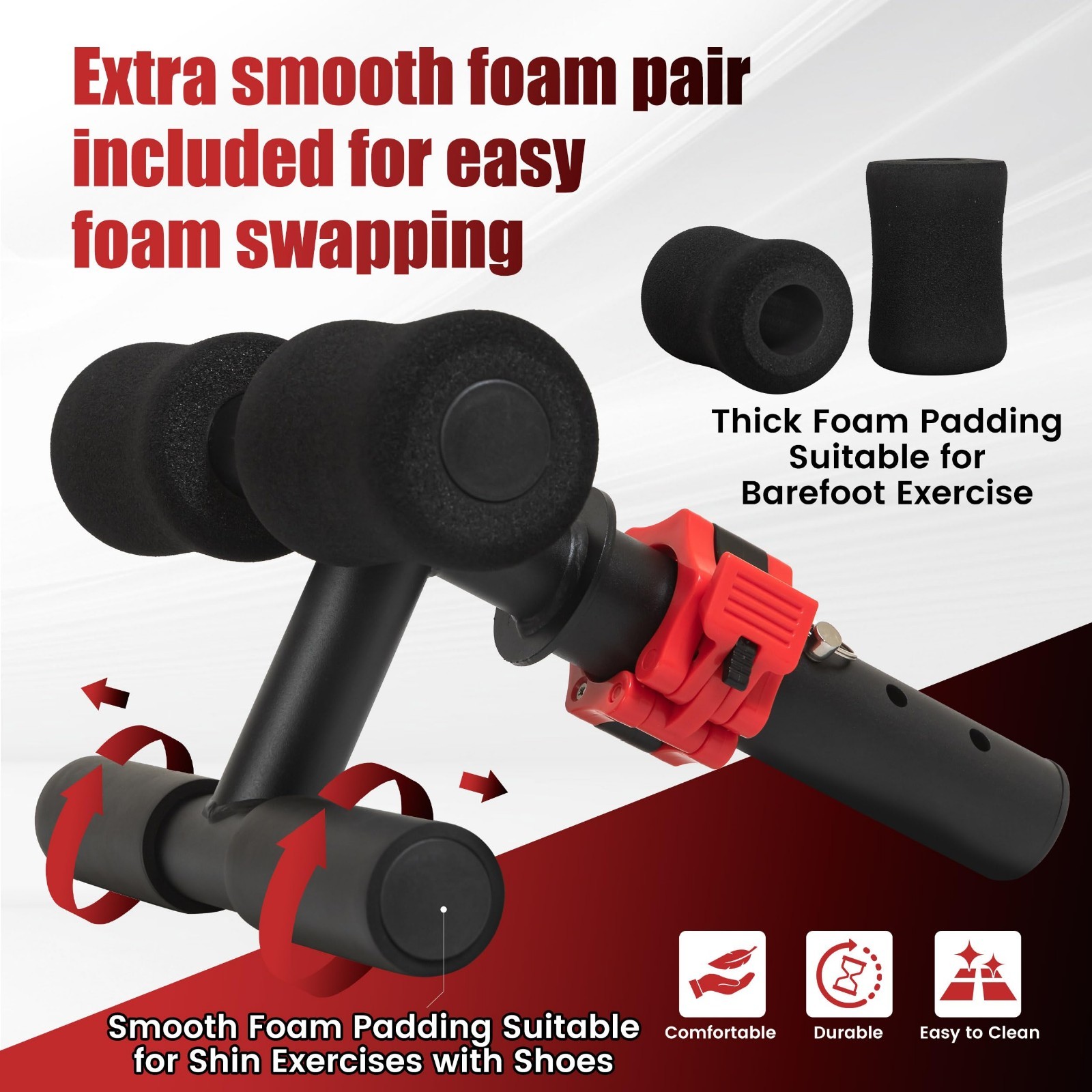 Tib Bar Trainer for Ankle Strengthening & Dorsiflexion | Adjustable Resistance S