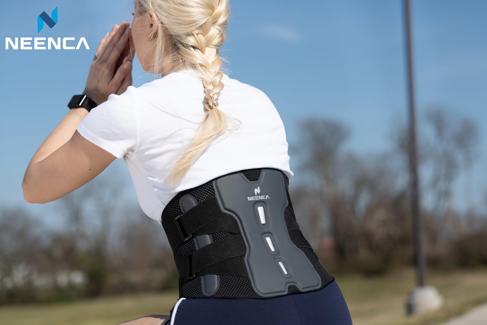 NEENCA Lower Back Brace Lower Back Pain Relief, Medical Grade Lumbar Support