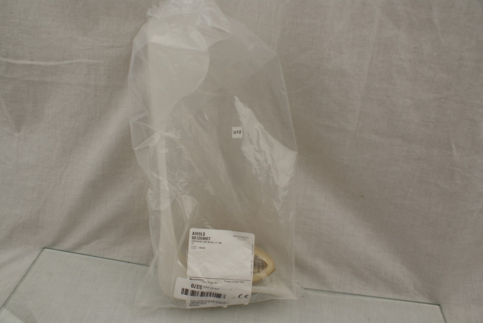 Posterior Leaf Splint, Left, Small, AFO U12