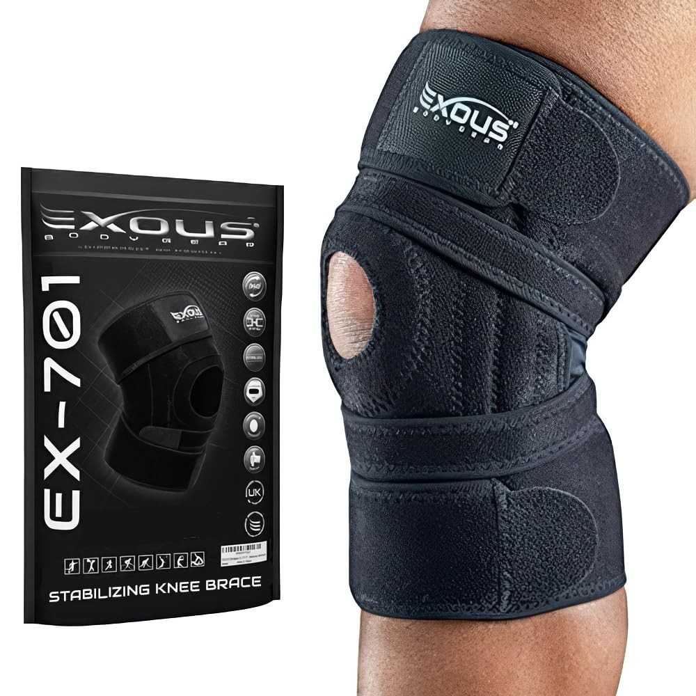 Lightweight No-Slip Knee Brace with Enhanced Stability for Active Adults