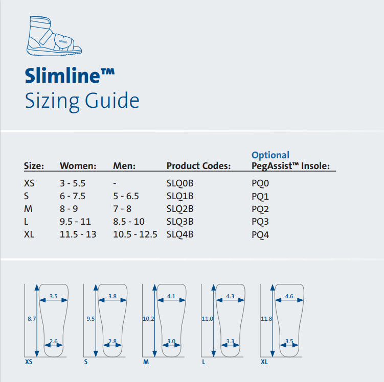 DARCO Slimline Cast Boot – Small – SLQ1B