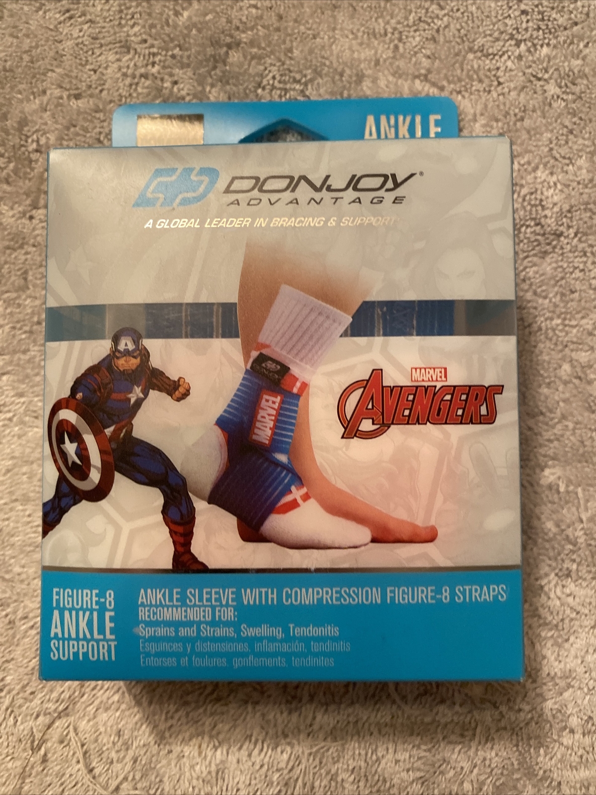 Ankle suport figure-8 pediatric ankle moderate NEW