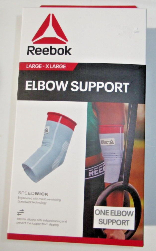 Reebox Speedwick Compression Elbow Support Size L XL New