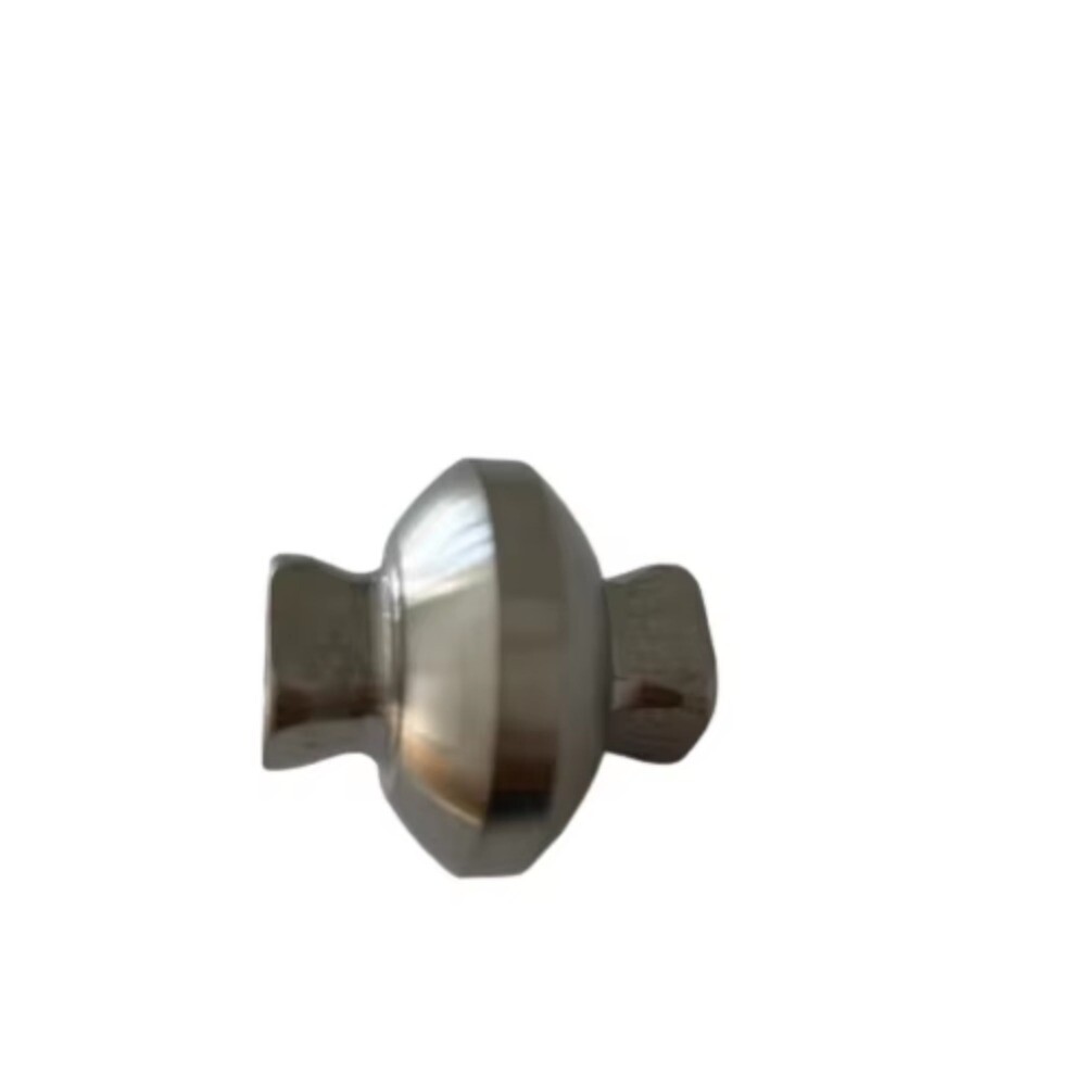 Stainless Steel Double Adapter for Prosthetic Leg – Artificial Limb Parts