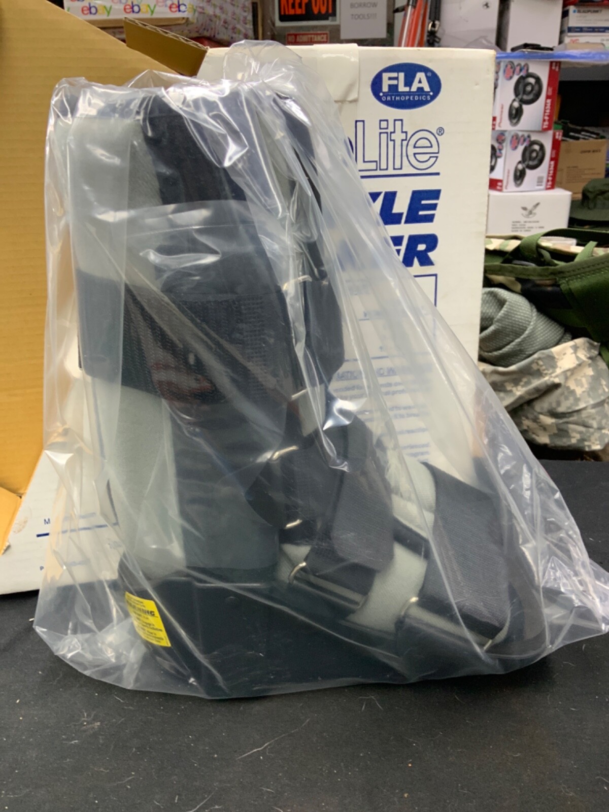 StepLite Ankle Walker Easy Strider Low Height, Size SMALL (M 6-7.5/ W 5-8.5)