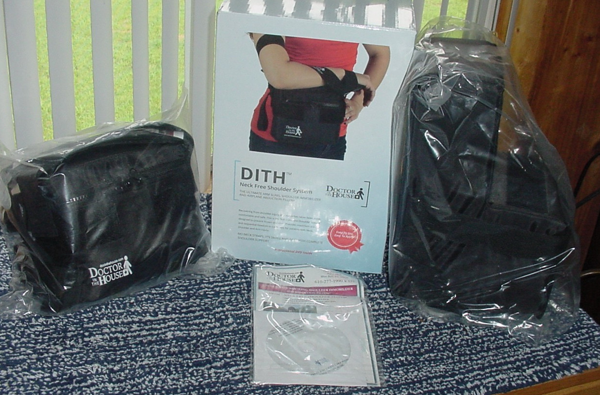 DITH Doctor in The House Neck Free Shoulder System w/DVD Instructions NEW in box