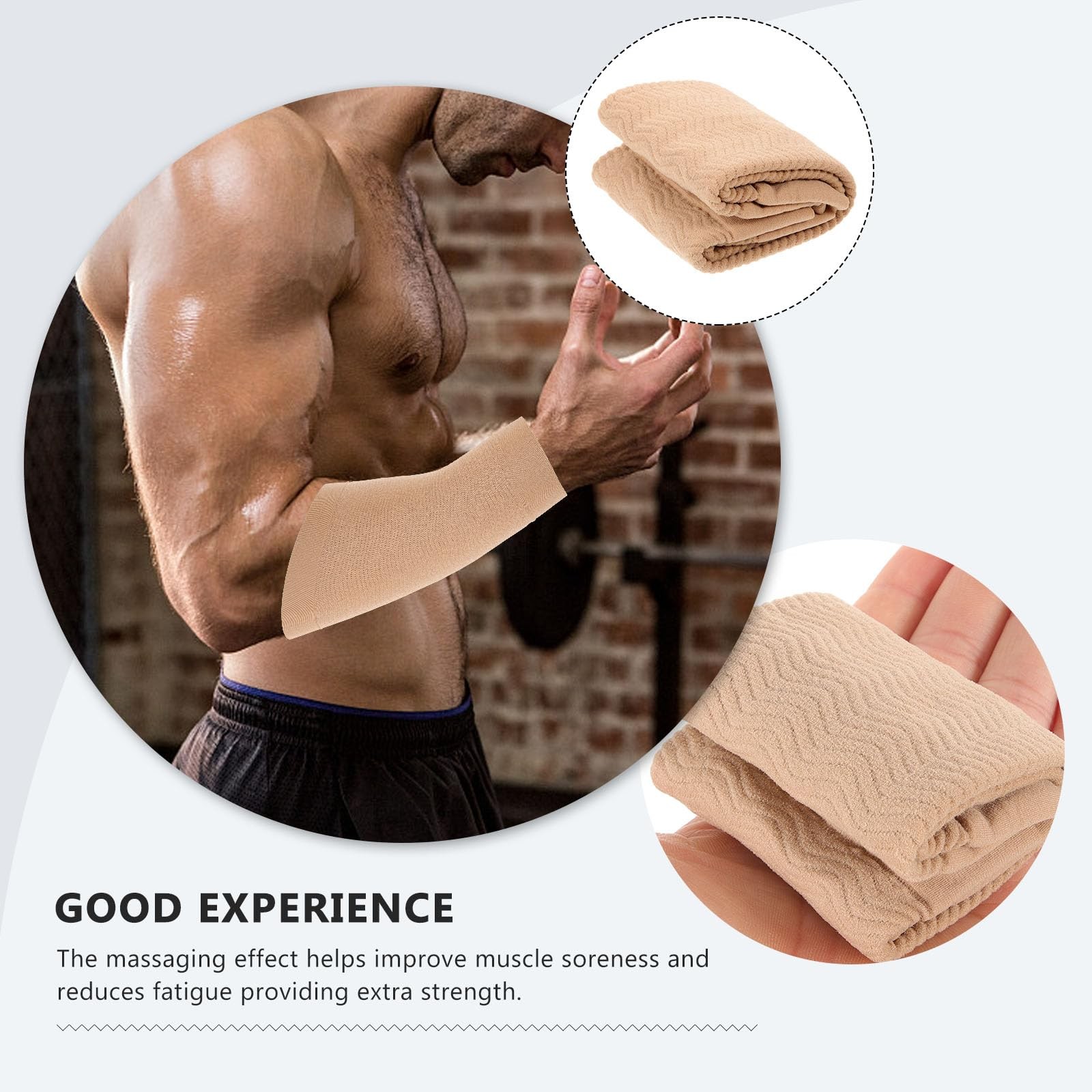 Compression Arm Sleeves for Women 2 Pack Elastic Upper Arm Shaper Slimming Sl…