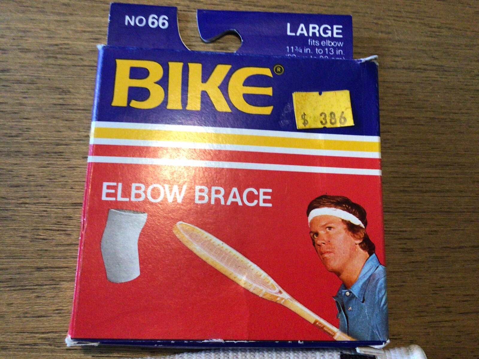 Vintage Bike Elbow Brace No66 New Old Stock Tennis Sz Large