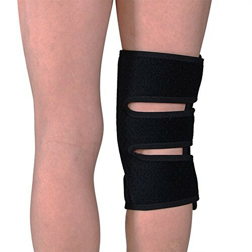 1 Spring Breathable Knee Support, Non-slip Knee Brace Sleeve Wrap with Stabili