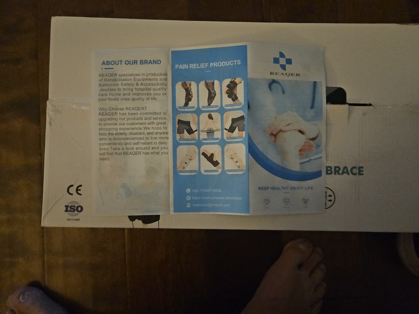 REAQER ADJUSTABLE KNEE BRACE