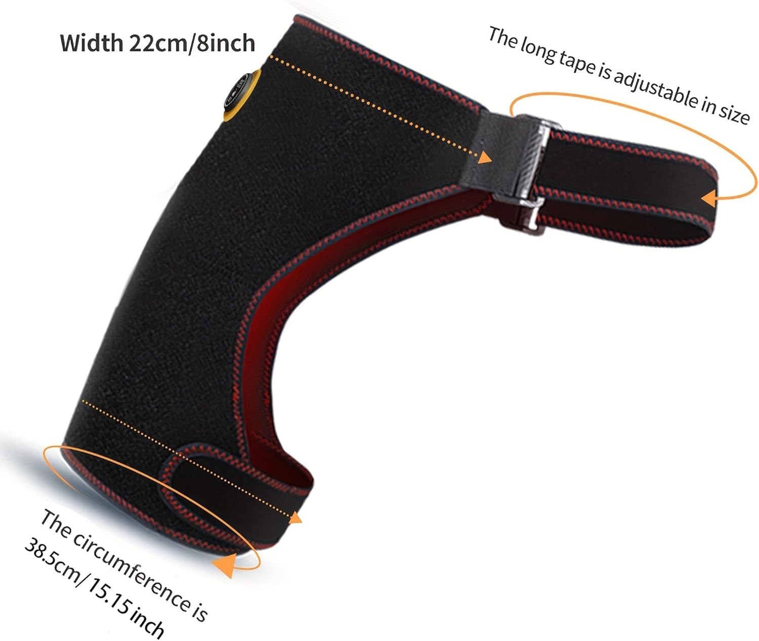 Hip Heating Pad for Hip Pain Relief,Hip Support Brace for Sciatica Pain Relief