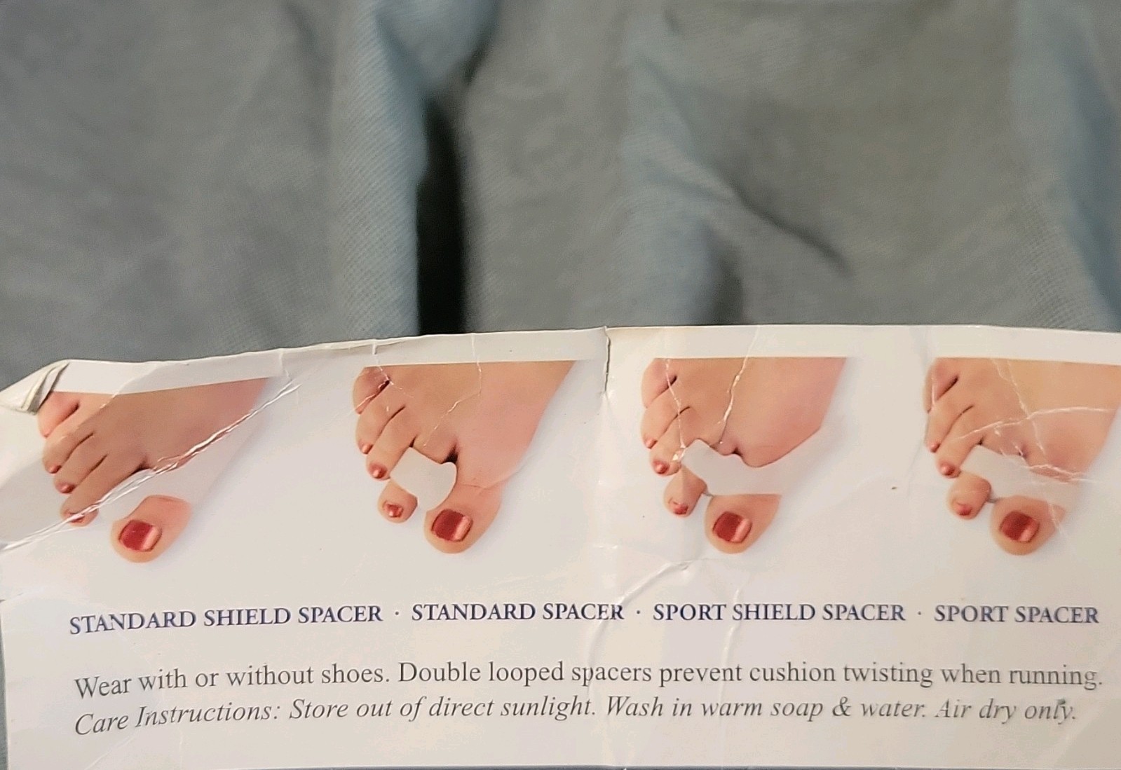 Dr. Frederick’s Original 8-Piece Bunion Pad & Toe Spacer Kit, White