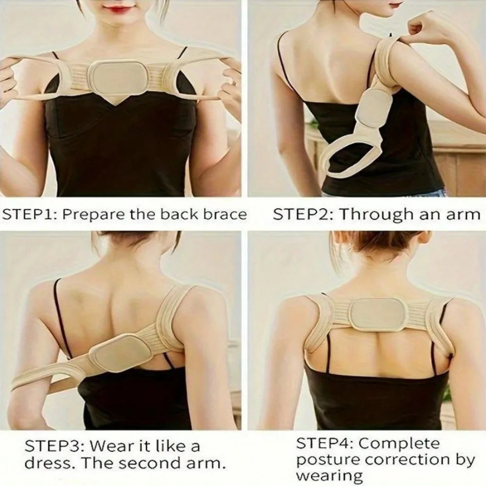 Adjustable Posture Corrector Belt For Men & Women Hunchback Relief Back Support