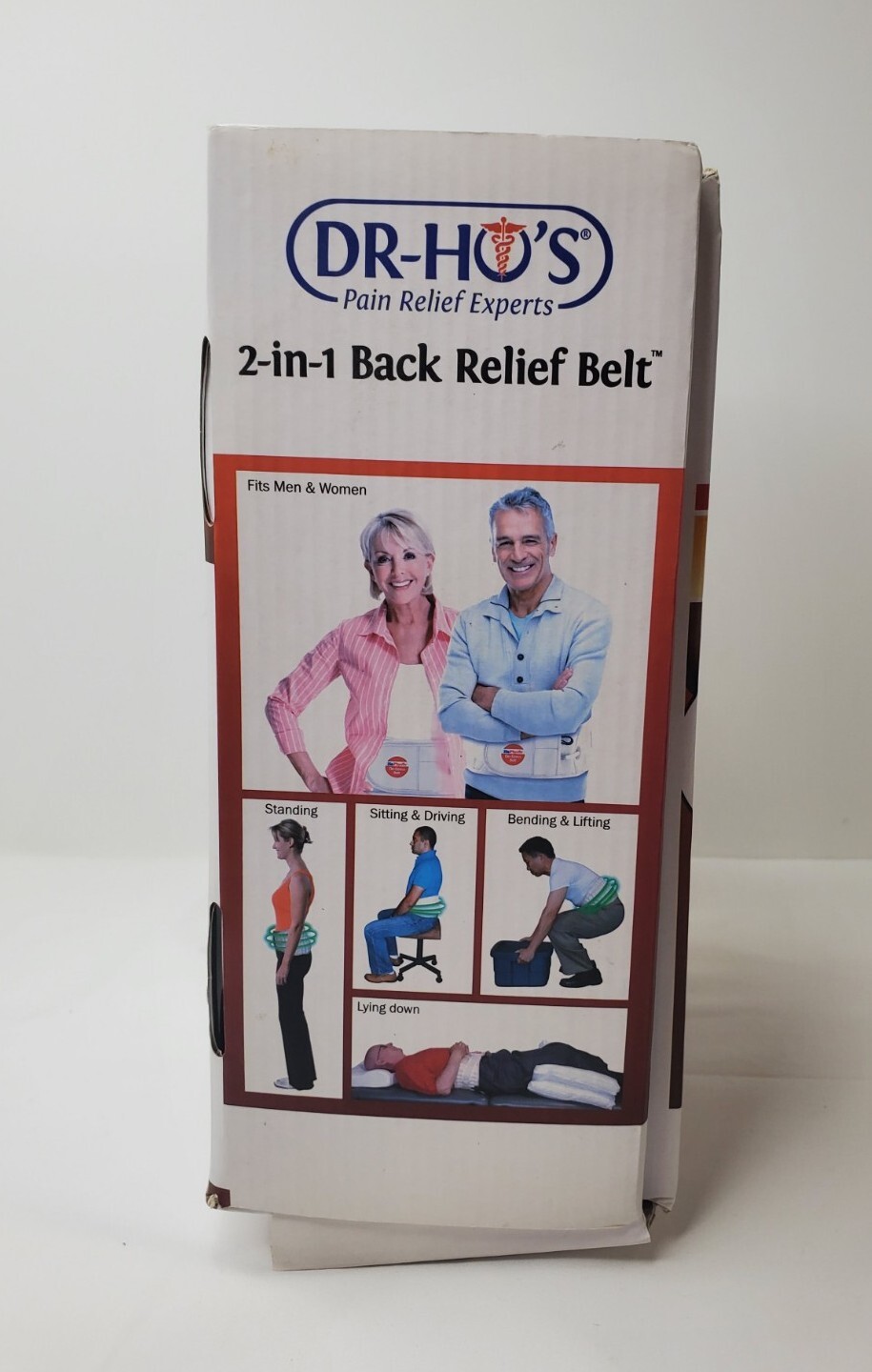 Dr Ho’s 2-in-1 Stretch and Support Back Relief Belt Accessories CD Pump 25-41