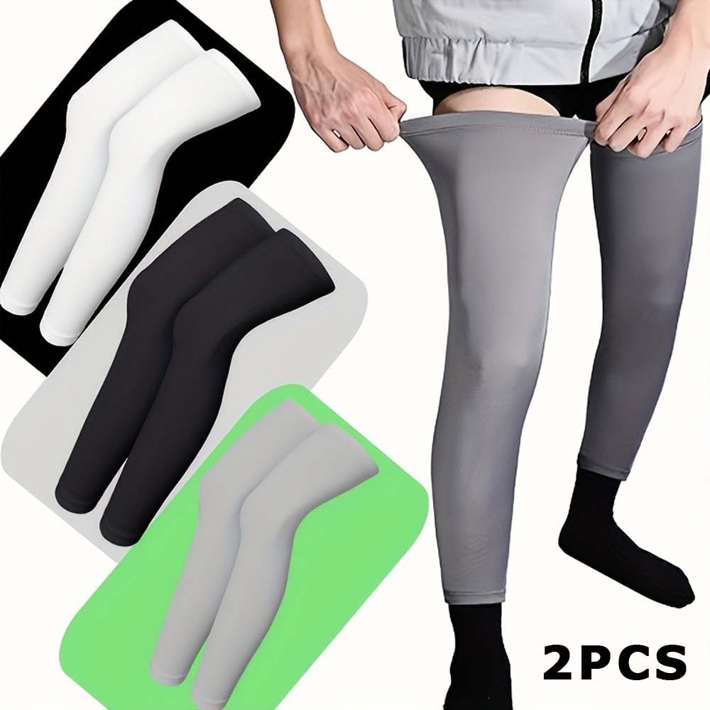 Comfortable Non-Slip Stretchable One-Size-Fits-Most Soft Compression Leg Sleeves