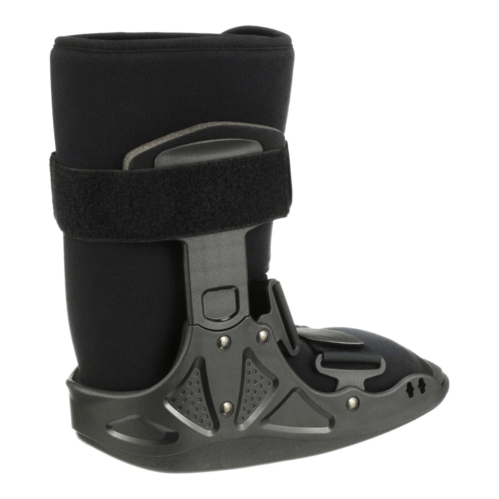 McKesson Black Walker Boot Medium Hook and Loop for Either Foot 155-79-95505