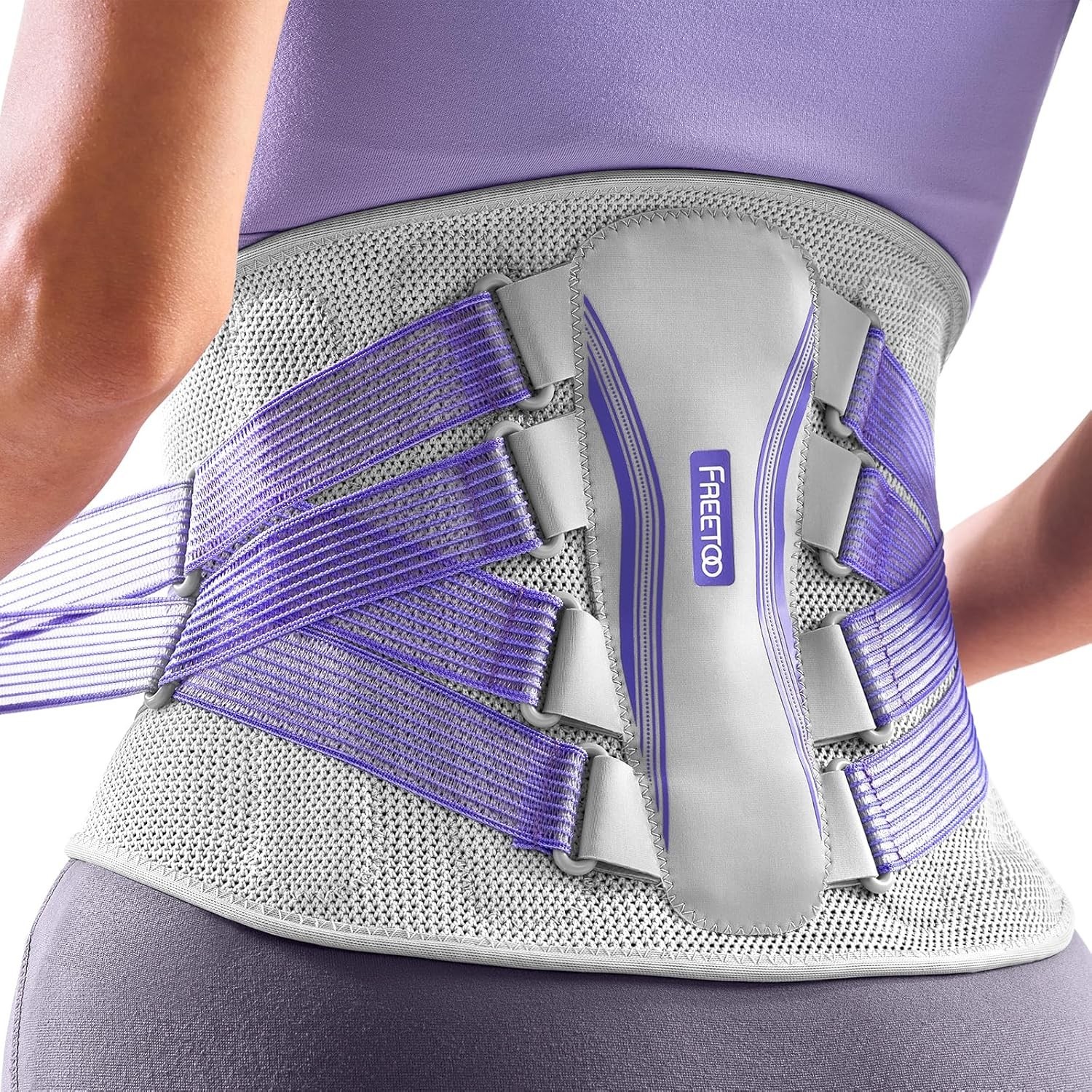 Back Brace for Lower Back Pain Women with Bionic Support System, Adjustable K…