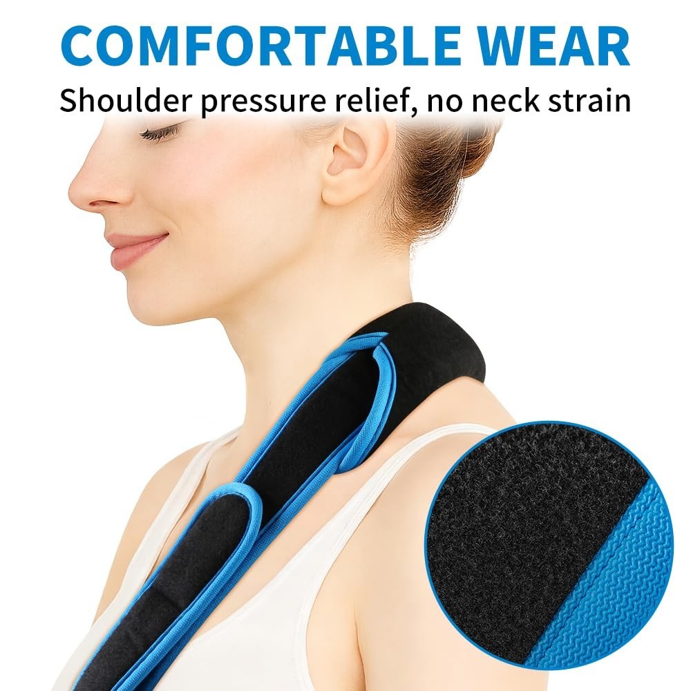 Adjustable Arm Sling Shoulder Immobilizer for Elbow & Wrist Injury Recovery, Com