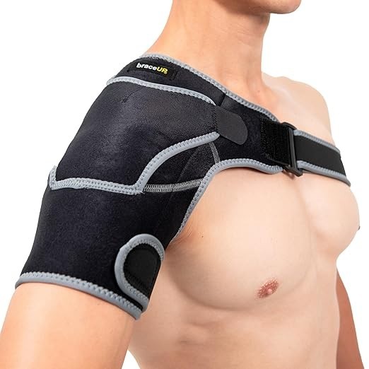 Hombrera Manga de Soporte Y Compresion Para Manguito Rotador Desgarrado Alivio