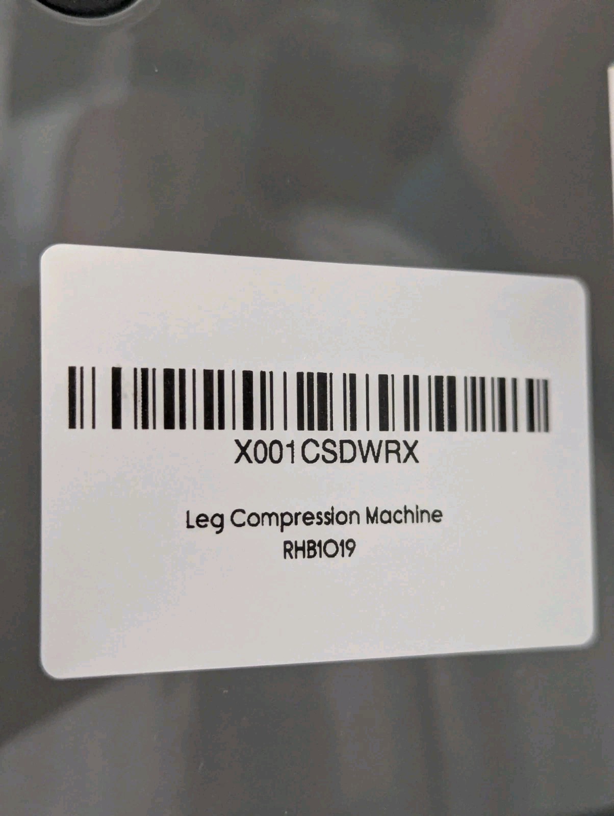 Vive Leg Compression System RHB1019 Remote & Large / Extra Large Leg Sleeve.